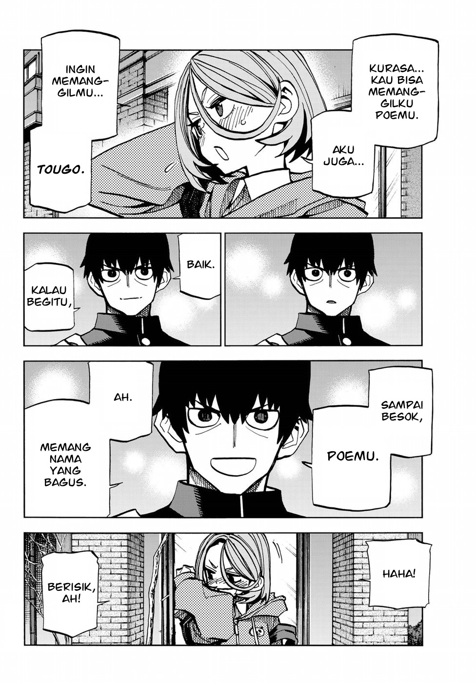 The Story Between a Dumb Prefect and a High School Girl with an Inappropriate Skirt Length Chapter 02 Gambar 19